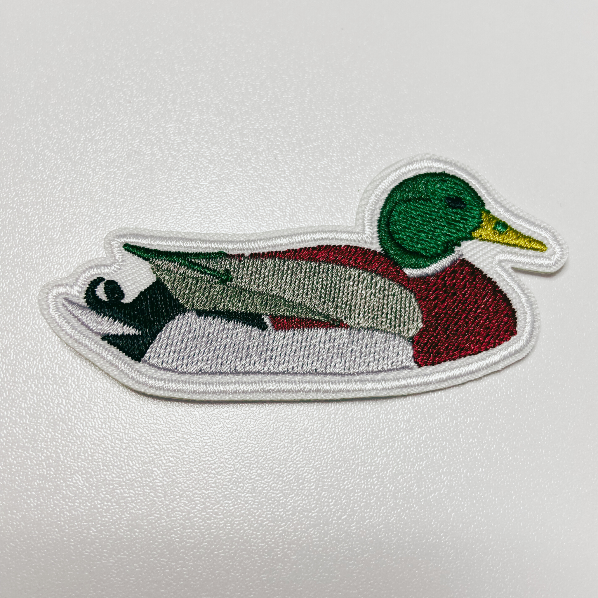 3" Mallard Duck -  Embroidered Hat Patch
