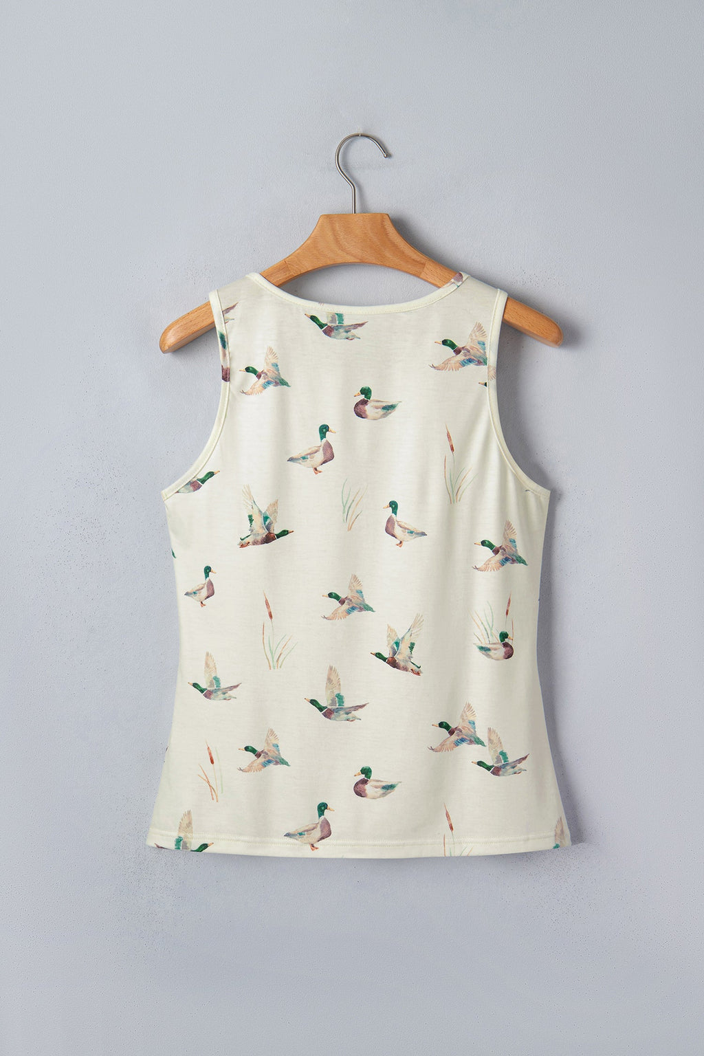 Western Mallard Round Neck Tank Top
