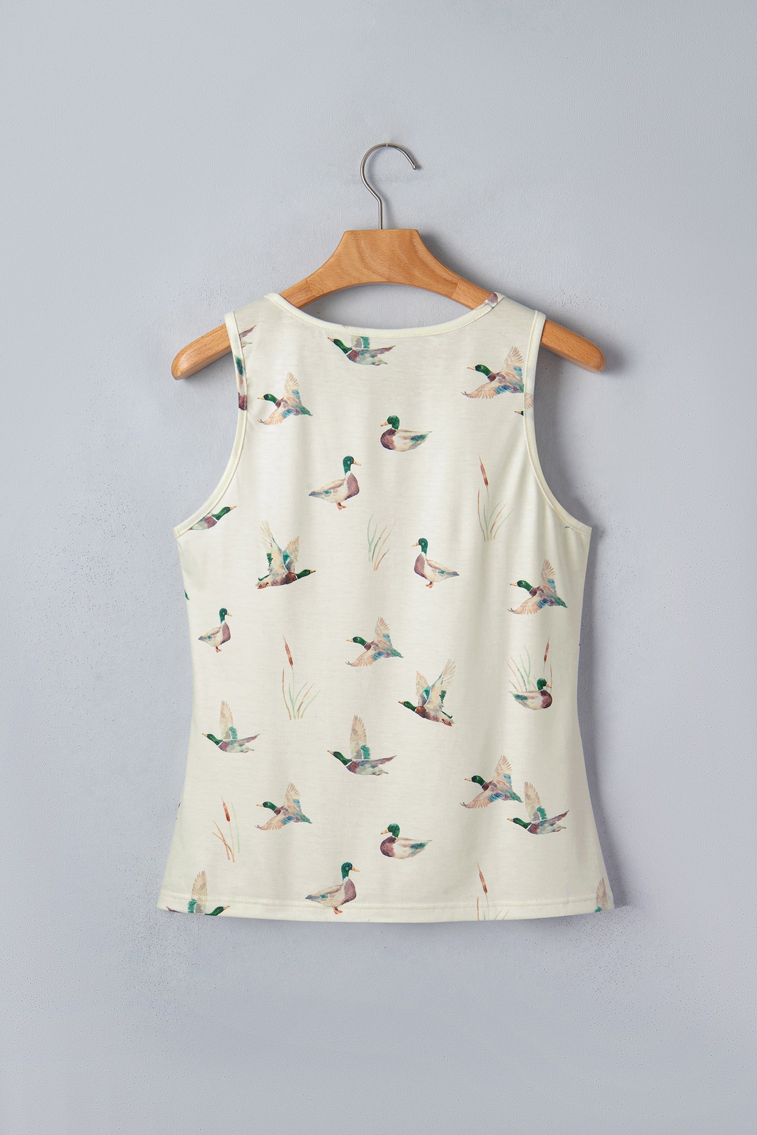 Western Mallard Round Neck Tank Top