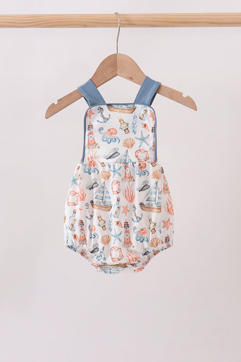 Blue Sailboat Bubble