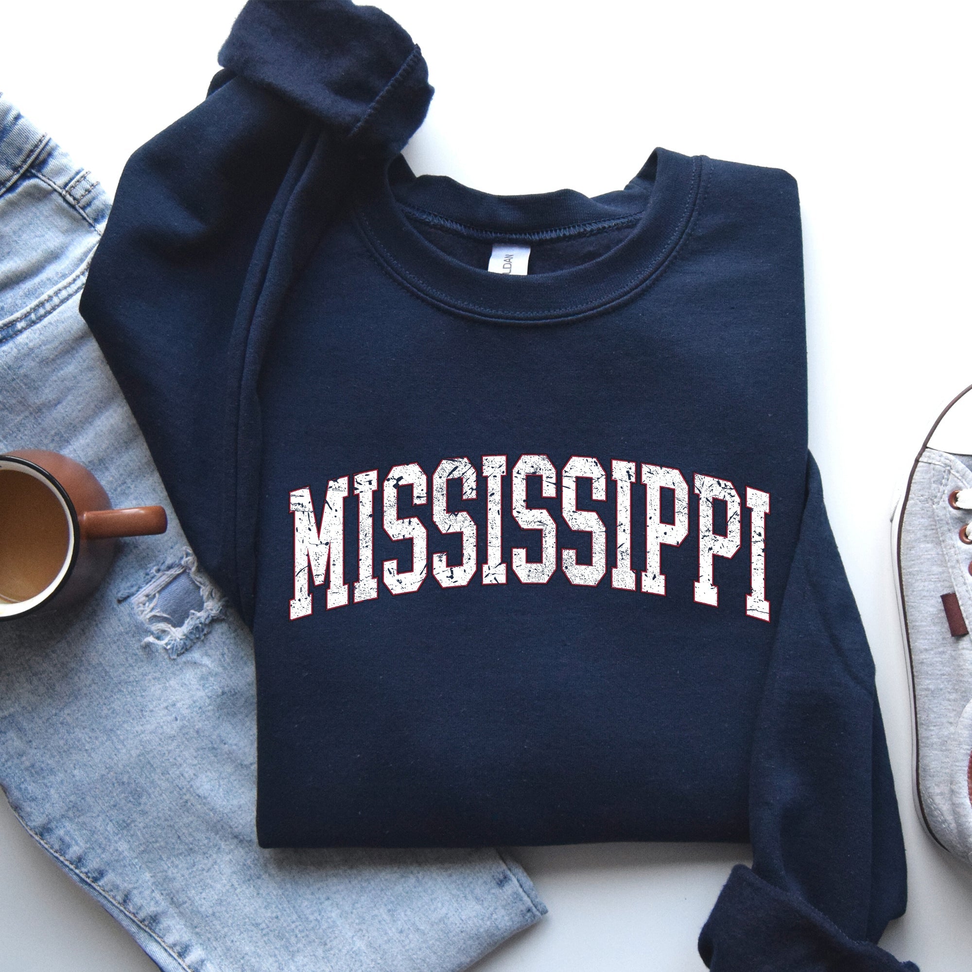 Mississippi State University Football Tailgate Big Game Touchdown Game Day Sweatshirt