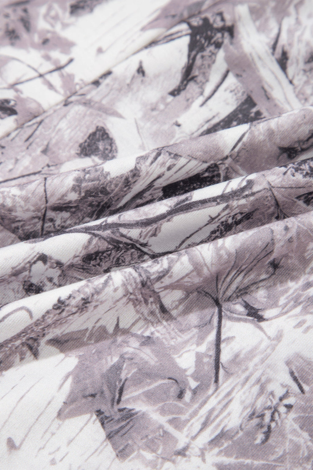 Camo Drawstring High Waist Active Shorts