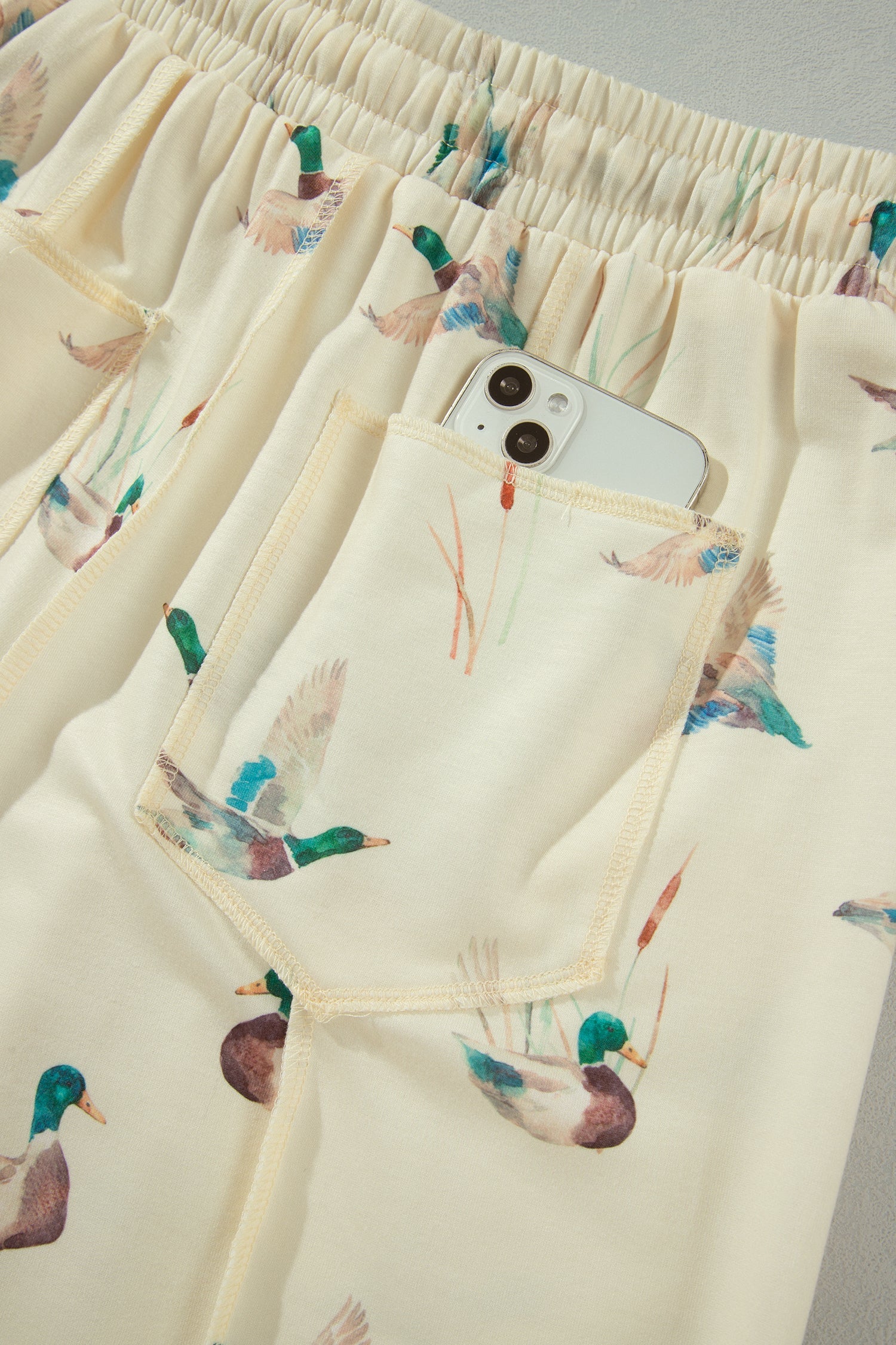 Mallard Duck Short Sleeve Top & Pants Set
