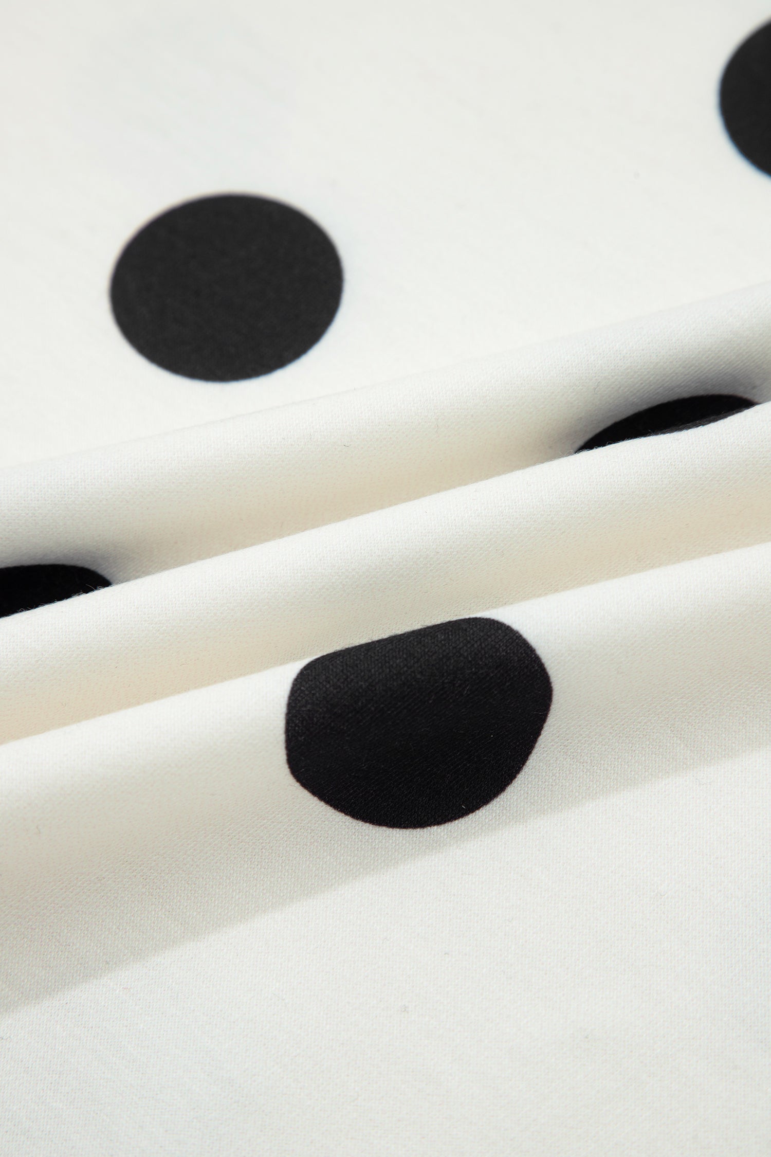 Polka Dot Ribbed Trim Tank & Mini Skort Set