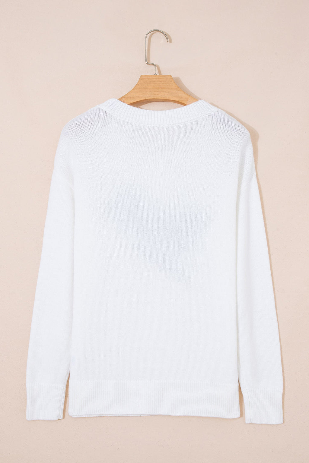 Mallard Drop Shoulder Long Sleeve Pullover Sweater