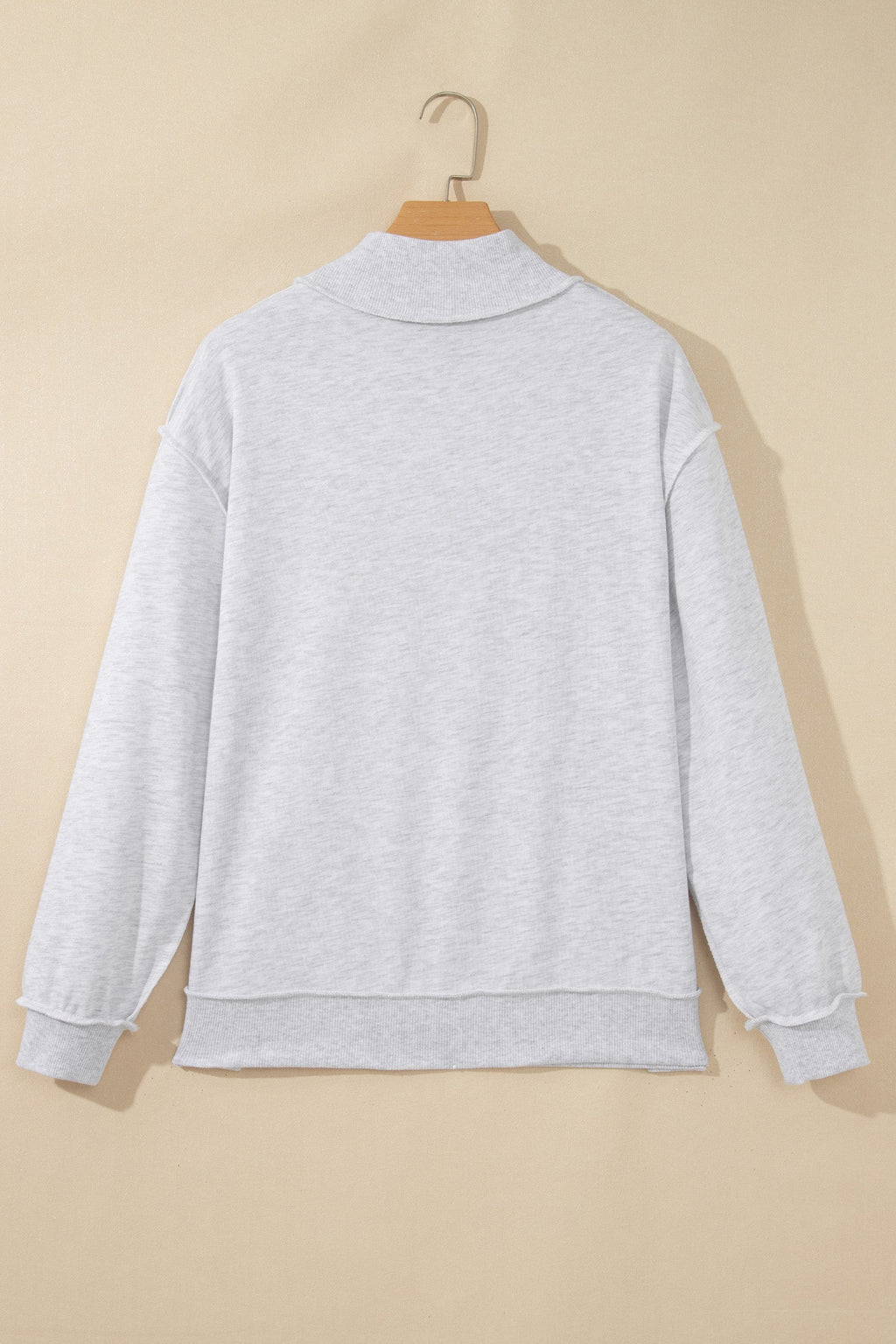FAITH Polka Dot High Neck Baggy Sweatshirt